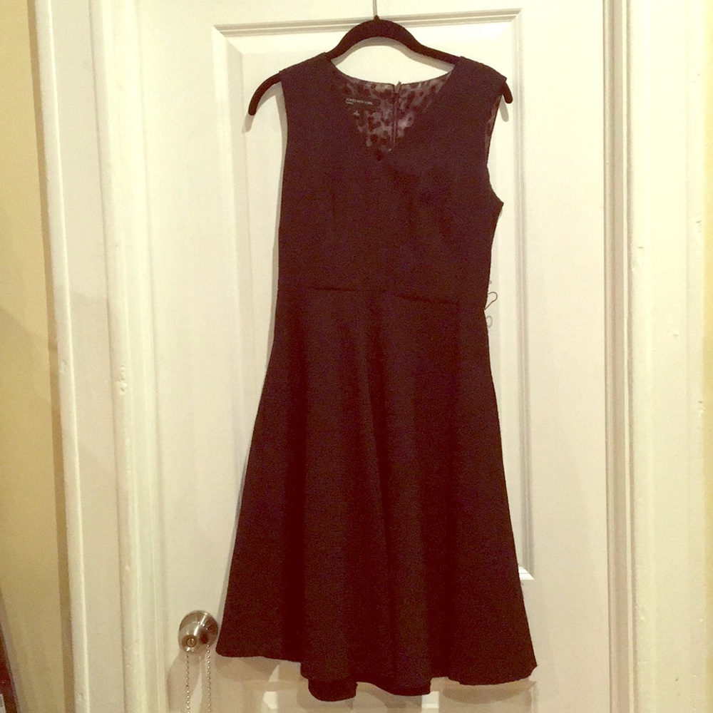 Black Jones New York cocktail dress.